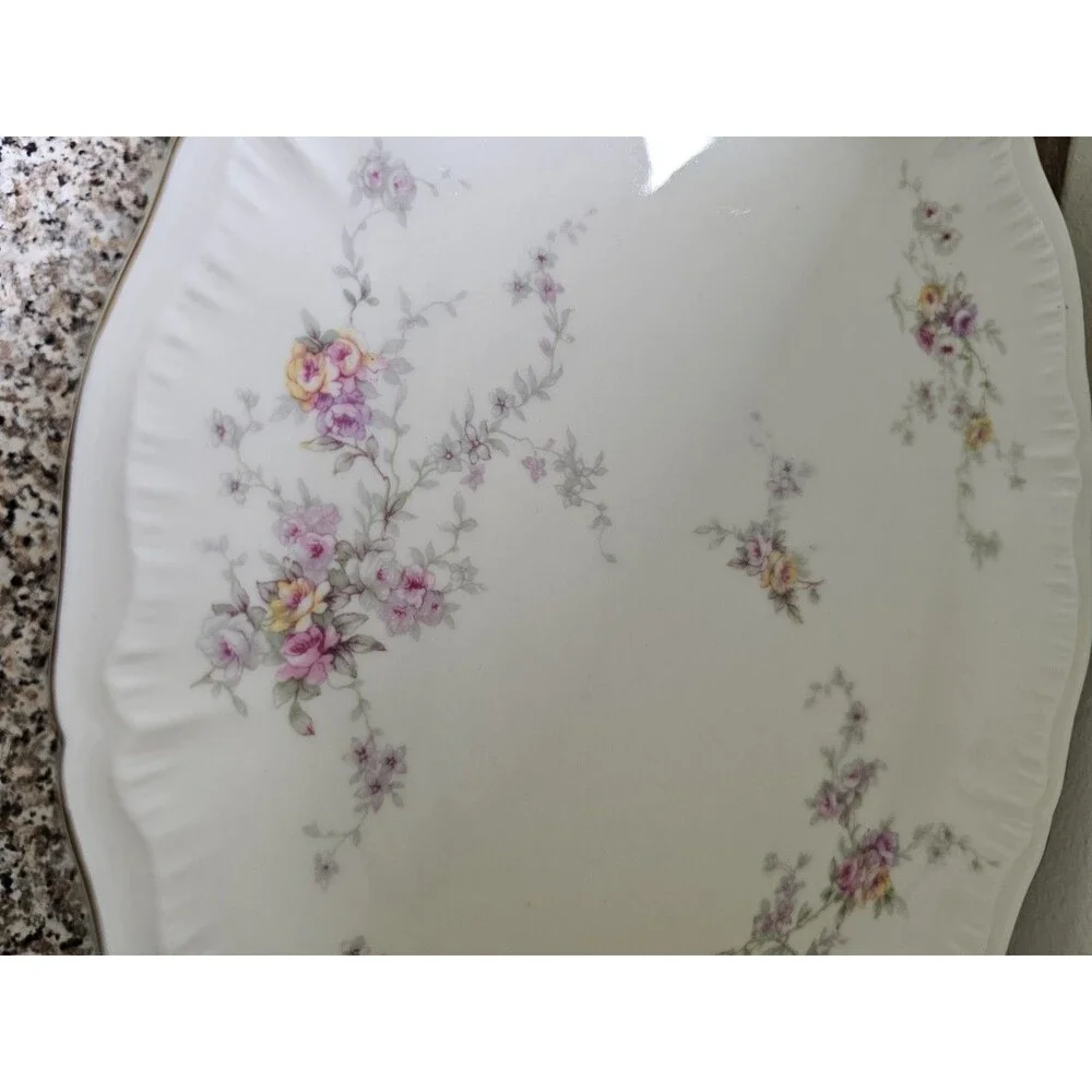 Theodore Haviland New York Oval Serving Platter Pattern Helene 12 Inches